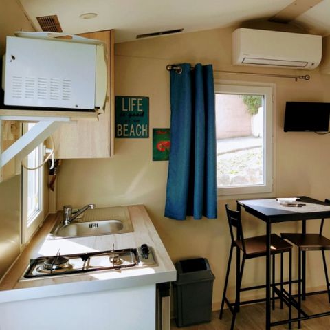 Stacaravan 2 personen - VERNETTE MH 18M² 1BED 2PERS