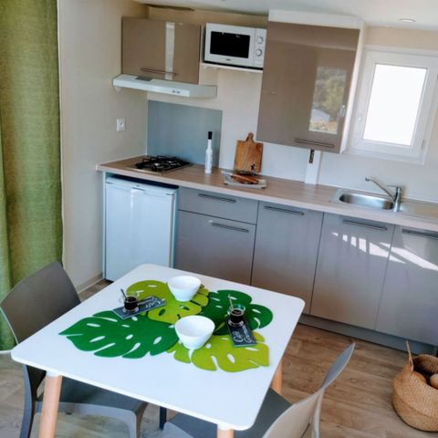 MOBILHOME 2 personnes - VERNETTE MH 18M² 1CH 2PERS