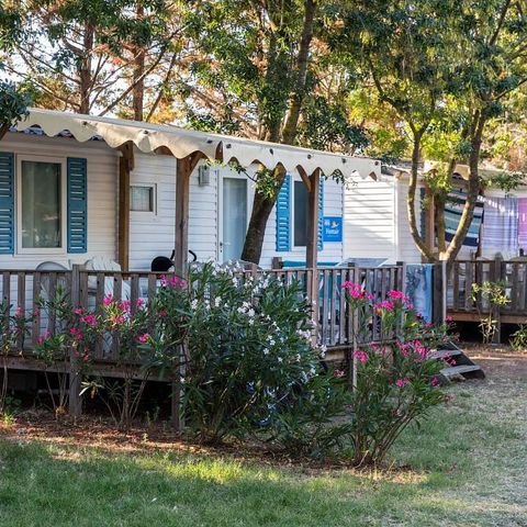 MOBILE HOME 6 people - Comfort | 2 Bedrooms | 4/6 Pers. | Raised terrace