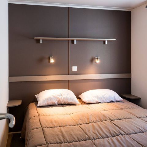 Mobilheim 6 personen - Comfort | 3 Schlafz. | 6 Pers. | Erhöhte Terrasse