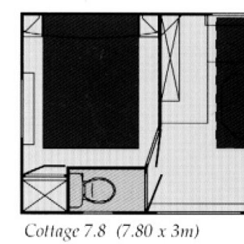 MOBILHOME 4 personnes - LE PELLEGRIN