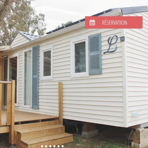 MOBILHOME 8 personnes - Le Baou  SPA - terrasse couverte