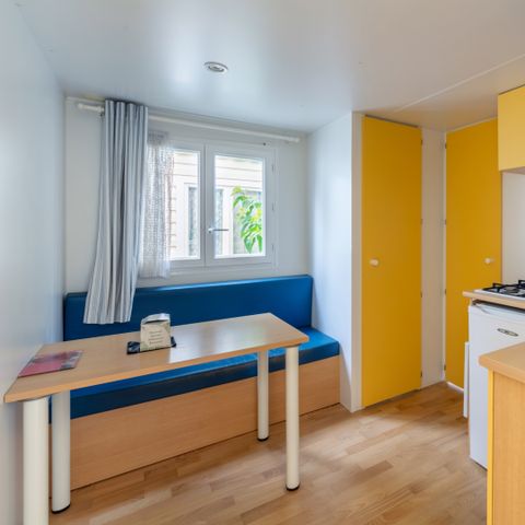 MOBILHOME 3 personas - TAMARIS - terraza cubierta