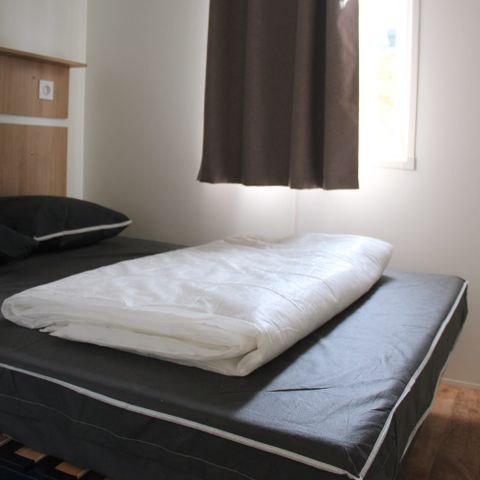 Mobilheim 4 Personen -  Der GRAND JARDIN - überdachte Terrasse