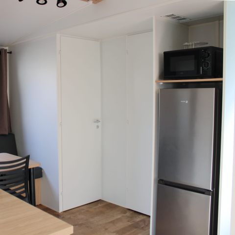 Mobilheim 4 Personen -  Der GRAND JARDIN - überdachte Terrasse