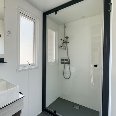 Mobilheim 6 Personen - Mobil Home Le PRADET mit überdachter Terrasse