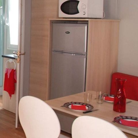 MOBILHOME 2 personas - Mobil-home Corail - 26m² - 2 habitaciones + Terraza cubierta