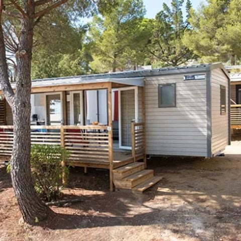Mobilhome 8 personnes - Mobil Home 3 ch 6 ad + 2 enf Terrasse semi-couverte Clim