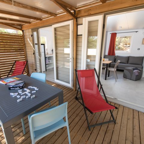 Mobile home 8 persons - 3 bedrooms - CLIM - LV