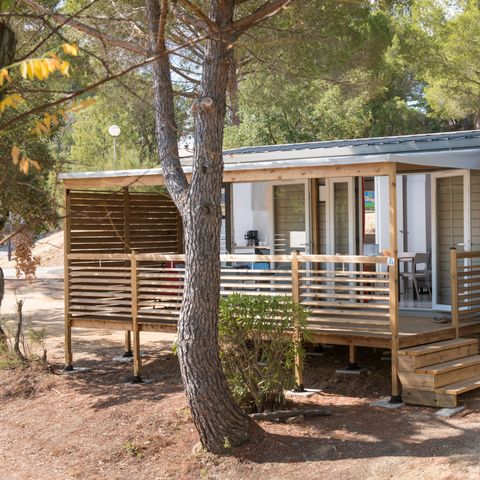 Stacaravan 8 personen - 3 slaapkamers - CLIM - LV