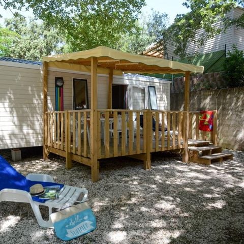 Mobile home 5 persons - 2-bedroom air-conditioned MIMOSA mobile home (29m²)