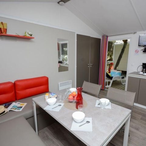 MOBILHOME 5 personas - Casa móvil MIMOSA de 2 dormitorios con aire acondicionado (29 m²)