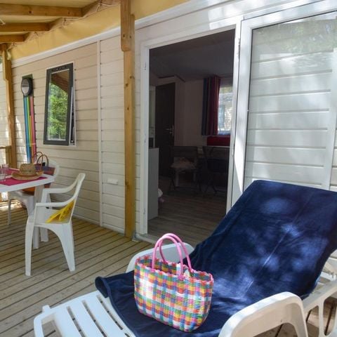 Mobile home 5 persons - 2-bedroom air-conditioned MIMOSA mobile home (29m²)