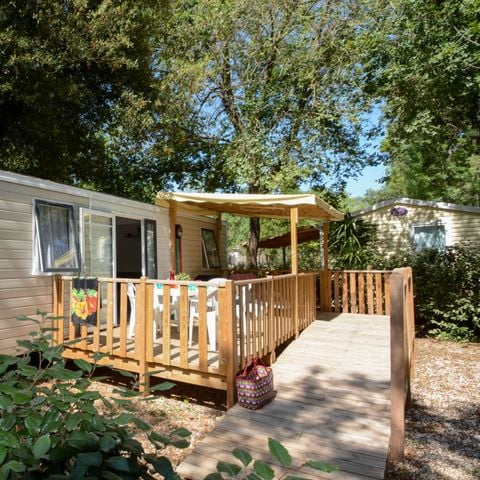 Mobile home 5 persons - 2-bedroom air-conditioned mobile home (34m²)