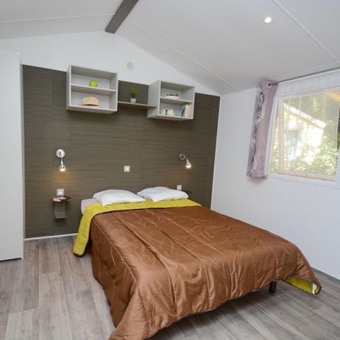 Mobile home 5 persons - 2-bedroom air-conditioned mobile home (34m²)