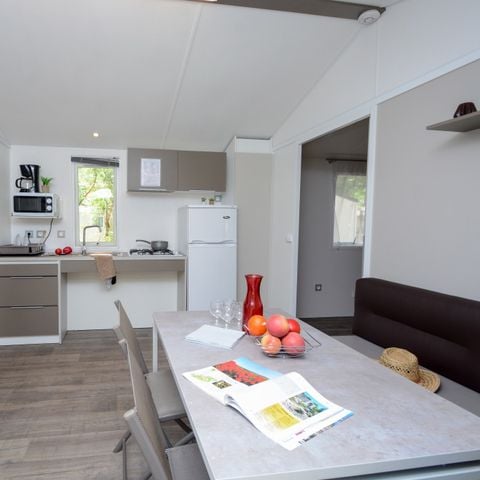 Mobile home 5 persons - 2-bedroom air-conditioned mobile home (34m²)
