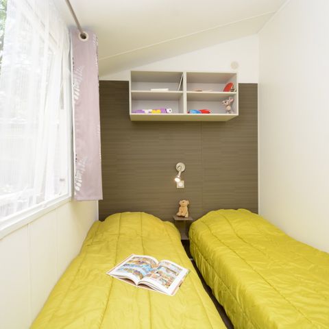 Mobile home 5 persons - 2-bedroom air-conditioned mobile home (34m²)