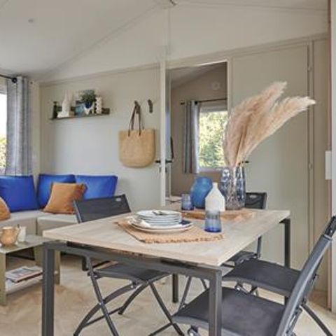 MOBILHOME 6 personas - Mobil-home de 3 habitaciones climatizado ROMARIN (31m²)