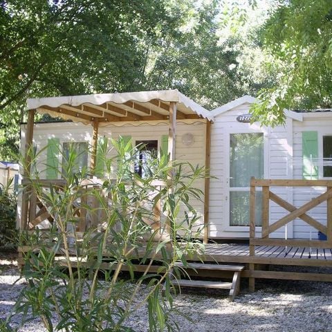 MOBILHOME 6 personas - Mobil-home de 3 habitaciones climatizado ROMARIN (31m²)