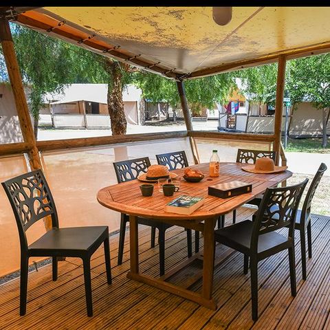 LODGE 6 personnes - Lodge Maasai 4/6 pers