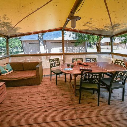 LODGE 6 personnes - Lodge Maasai 4/6 pers