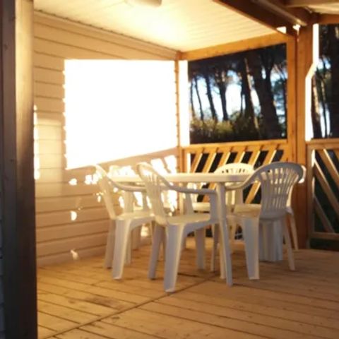 CASA MOBILE 6 persone - MEDITERRANEE 2 Camere da letto Aria condizionata e TV