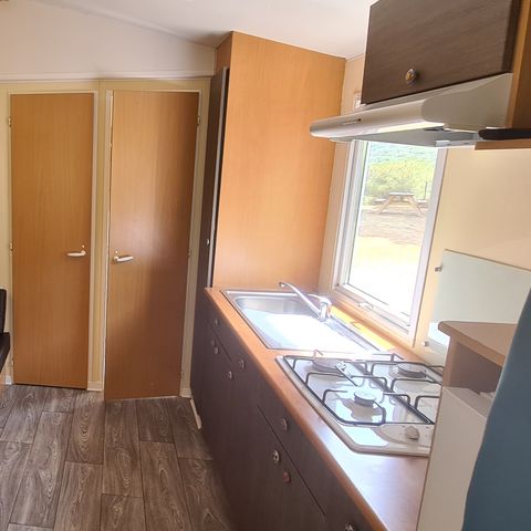 Mobile home 4 persons - Cigale + Air conditioning + TV 32m² - 2 bedrooms