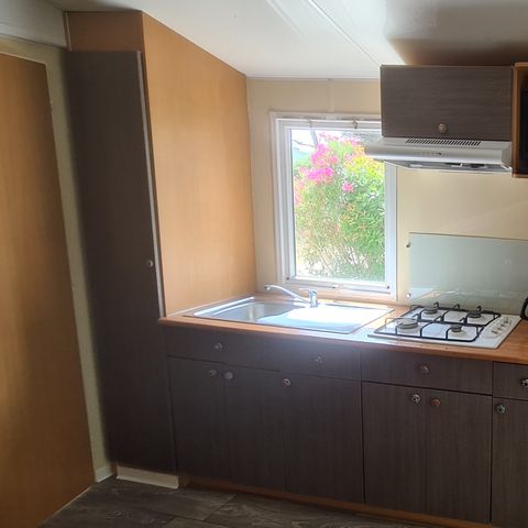 Mobile home 4 persons - Cigale + Air conditioning + TV 32m² - 2 bedrooms