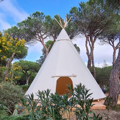 Accommodatie 2 personen - Tipi