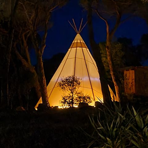 Accommodatie 2 personen - Tipi