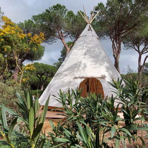 Accommodatie 2 personen - Tipi