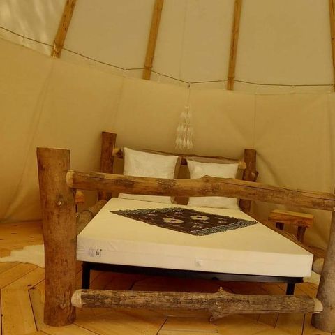 Accommodatie 2 personen - Tipi