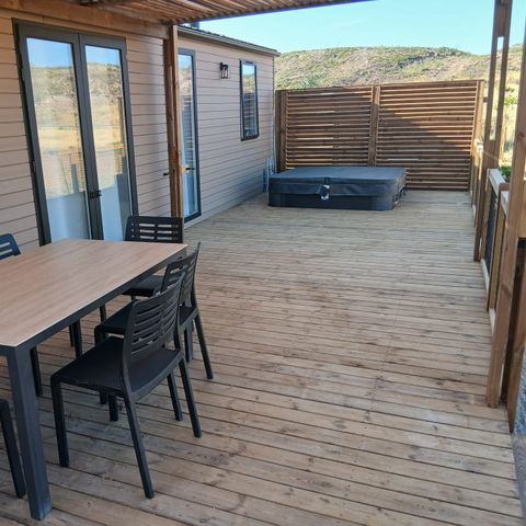 Mobile home 6 persons - Cottage Signature + Jacuzzi