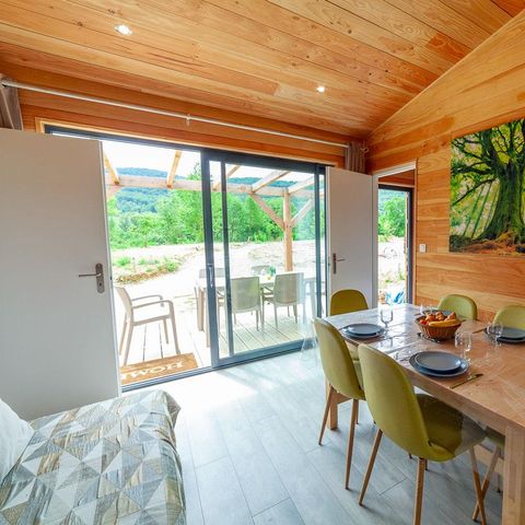 CHALET 8 people - CH2 ECOLOCHIC PAYSAGE 37 sqm