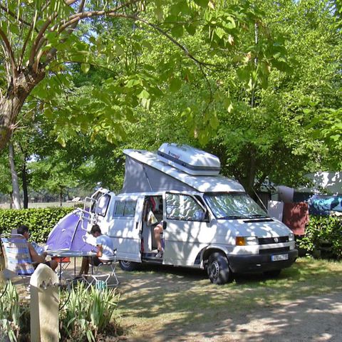 Stellplatz - Komfort in Standardgröße mit Strom 6A