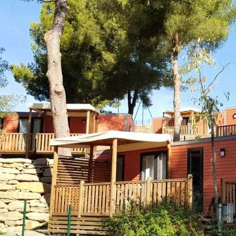 BUNGALOW 6 personnes - Mobil-Home En Vau 4 Pièces 6 Personnes Climatisé + TV