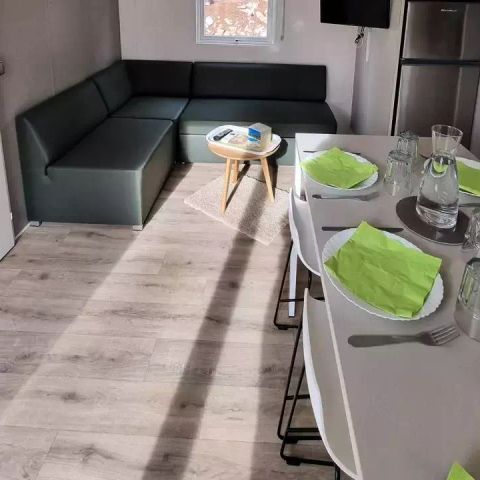 Stacaravan 6 personen - Stacaravan En Vau 4 Kamers 6 Personen Airconditioning + TV