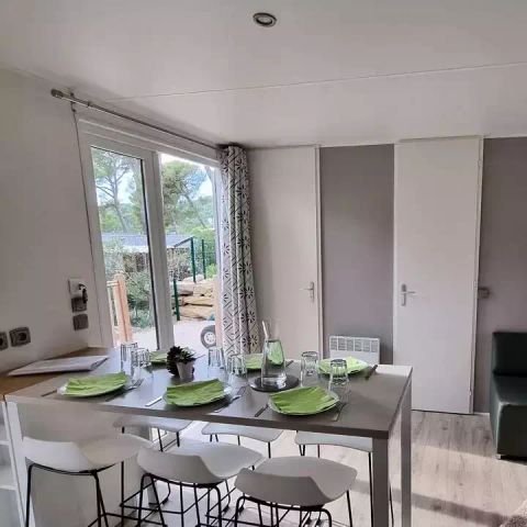 Mobile home 6 persons - Mobil-Home En Vau 4 Rooms 6 People Air-conditioned + TV