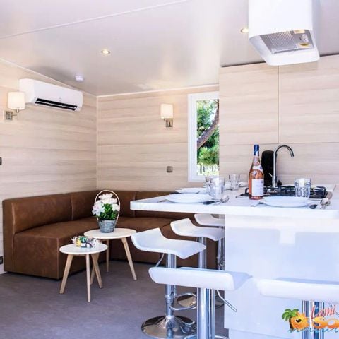 MOBILHOME 4 personnes - Cottage VIP 3 Pièces 4 Personnes Climatisé + TV
