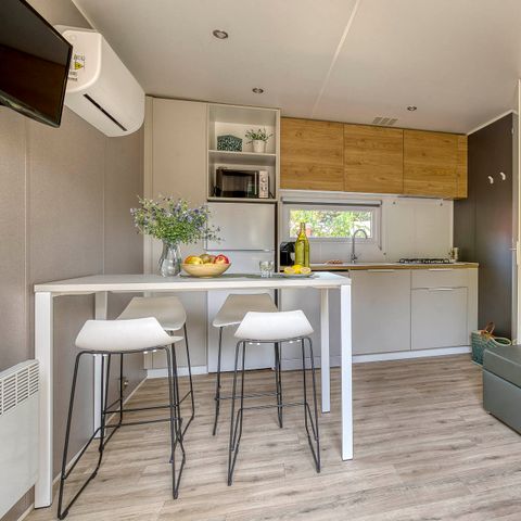 CASA MOBILE 4 persone - Cottage Privilège Plus TV Clim - 2 Camere da letto / 2 Bagni - 4 posti letto