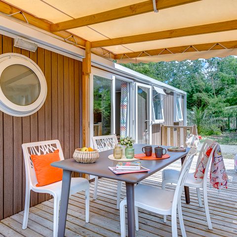 BUNGALOW 4 personnes - Cottage Confort TV Clim - 2 chambres - 4 personnes 