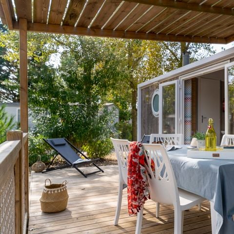 MOBILHOME 6 personnes - Cottage Grand Confort TV Clim - 3 chambres - 6 personnes