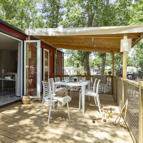 MOBILE HOME 6 people - COTTAGE 6p 3ch air conditioning ****