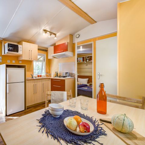 MOBILE HOME 7 people - COTTAGE 6/7p 3 bdrm air-conditioning ** (in French)