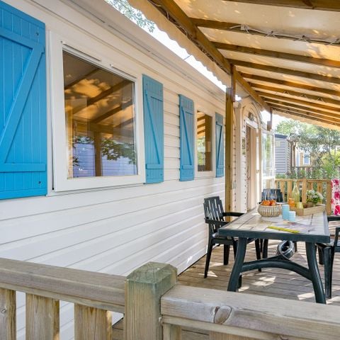 MOBILE HOME 7 people - COTTAGE 6/7p 3 bdrm air-conditioning ** (in French)