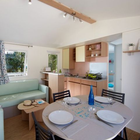 MOBILHOME 6 personnes - climatisé avec 3 chambres 