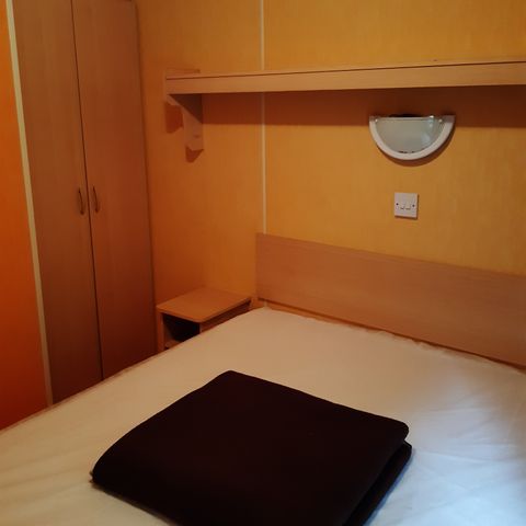 Stacaravan 4 personen - 24m2, 2 slaapkamers (n°24 en n°27) geïntegreerd terras