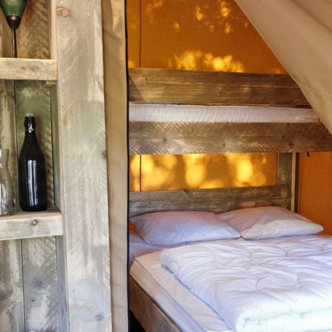 TENDA IN TELA E LEGNO 5 persone - Eco-Lodge SAVANE