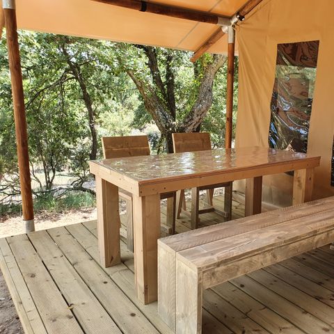 Safarizelt 5 Personen - Eco-Lodge SAVANE