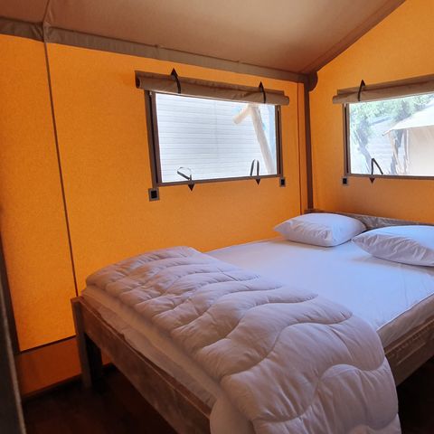 Safarizelt 6 Personen - Eco-Lodge WOODY 3 Zimmer
